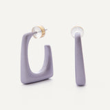 Ivy Earrings - Metallic Lilac
