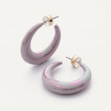 Riley Earrings - Shimmer Petal