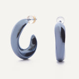 Lia Earrings - Storm Blue