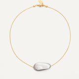 Neve Necklace - Gold with Silver