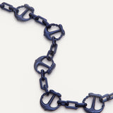 Marina Necklace - Navy Blue