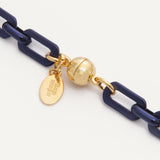 Marina Necklace - Navy Blue