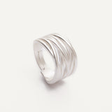 Leah Ring - Pearl White