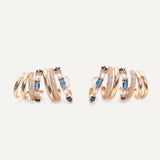 Quinn Earrings - Gold Midnight