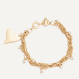 Bohemia Necklace - Matte Gold