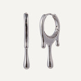 Kylie Earrings - Silver