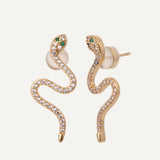 Boa Earrings - Gold