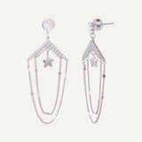 Tina Earrings - Silver