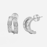 Lily Earrings - Silver