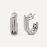 Olivia Earrings - Silver