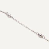 Lasso Necklace - Silver