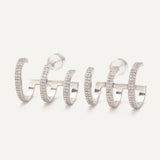 Alaya Earrings - Silver