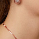 Alexa Earrings - Apricot Crush