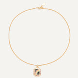 Amulet Necklace - Prism Black
