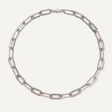 Angelina Necklace - Silver Grass