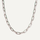 Angelina Necklace - Silver Grass