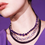 Blue Necklace - Ultra Violet