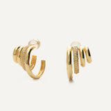 Asia Earrings - Gold