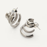 Asia Earrings - Silver