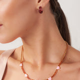 Becky Necklace - Pink
