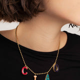 Ciao Necklace - Gold