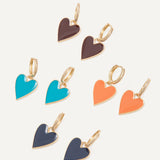 Delfina Earrings - Gold Apricot