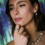 Della Ring - Pearl White