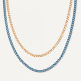 Riley Necklace - Denim