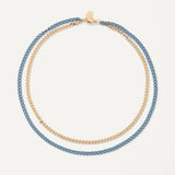 Riley Necklace - Denim