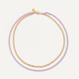 Riley Necklace - Lilac