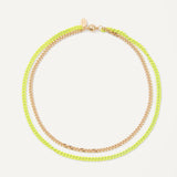 Riley Necklace - Neon Yellow