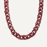 Galaxy Necklace - Merlot