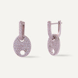 Jazmyn Earrings - Platinum