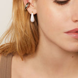 Drew Earrings - White