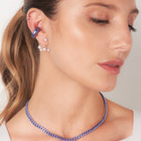 Shooting Star Earrings - Silver