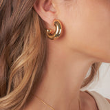 India Earrings - Gold