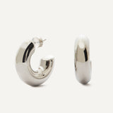 India Earrings - Silver