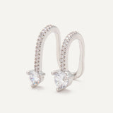 Jenna Ear Cuff - Silver
