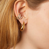 Jewel Ear Cuff - Gold