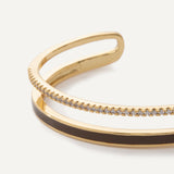 Jill Bracelet - Gold Chocolate