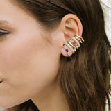 Quinn Earrings - Gold Midnight