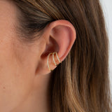 Kiara Ear Cuff - Silver