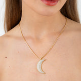 La Luna Necklace - Gold