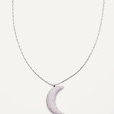 La Luna Necklace - Silver