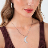 La Luna Necklace - Silver