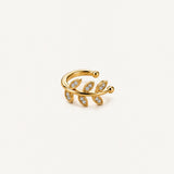 Leaf Ear Cuff - Gold