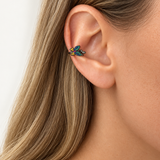 Lucky Ear Cuff - Gunmetal