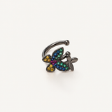 Lucky Ear Cuff - Gunmetal