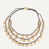 Luzia Necklace - Matte Gold