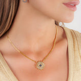 Mystic Eye Necklace - Gold